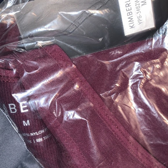 Seamless Ribbed racerback tank top and leggings - Picture 5 of 6